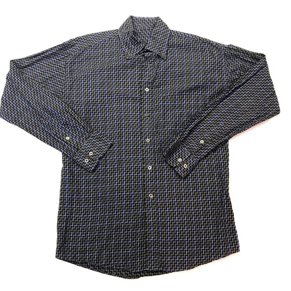 Burberry's BURBERRY LONDON long sleeve button down shirt men's XL /eaa454233